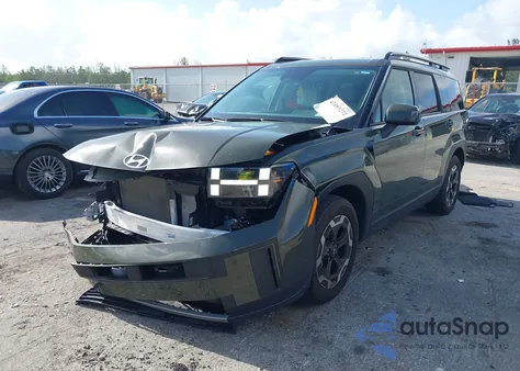 2024 Hyundai Santa Fe Sel из США, поврежденный, VIN 5NMP24GL2RH049097